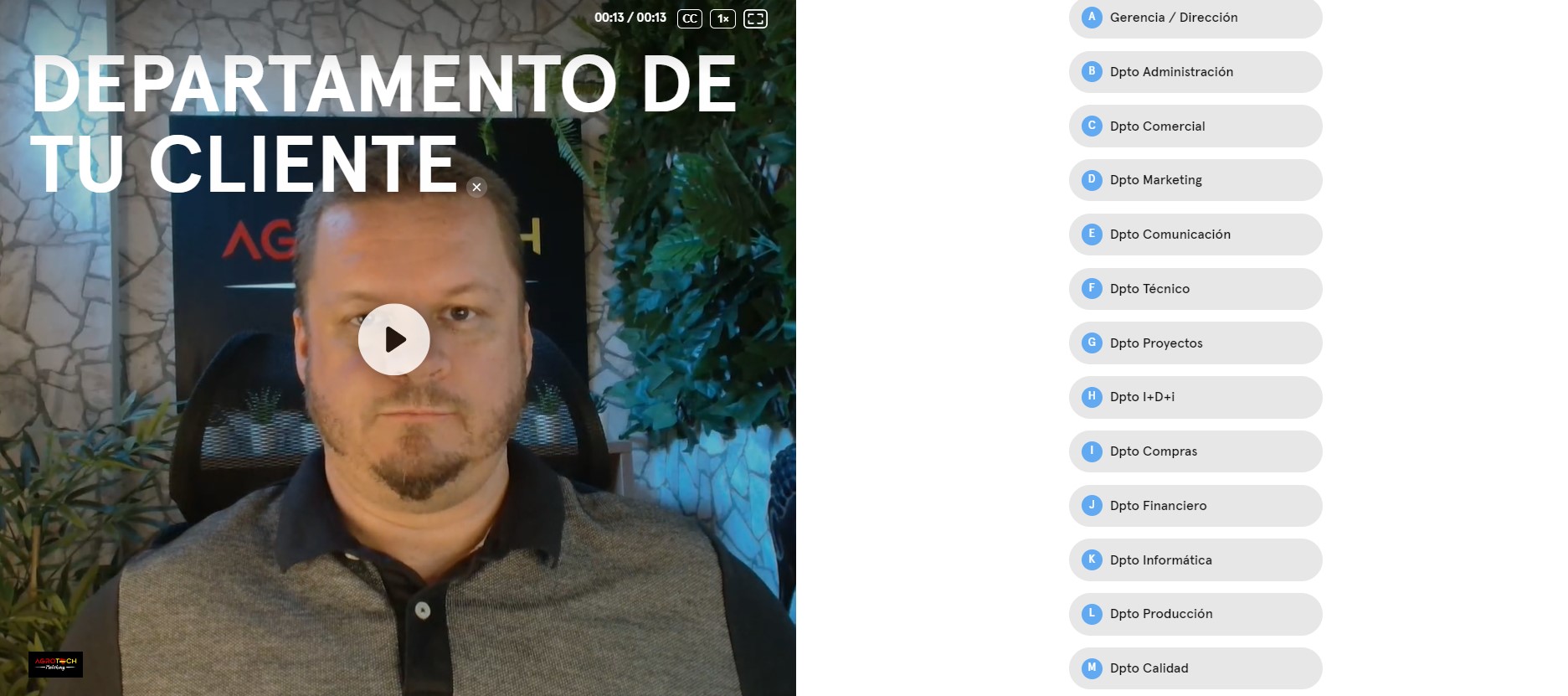 AgroTech MATCHING - DPTO CLIENTE