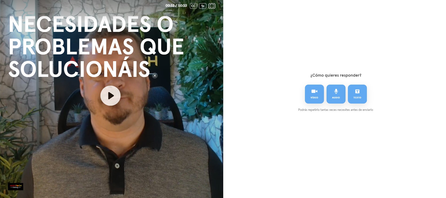 AgroTech MATCHING - necesidades